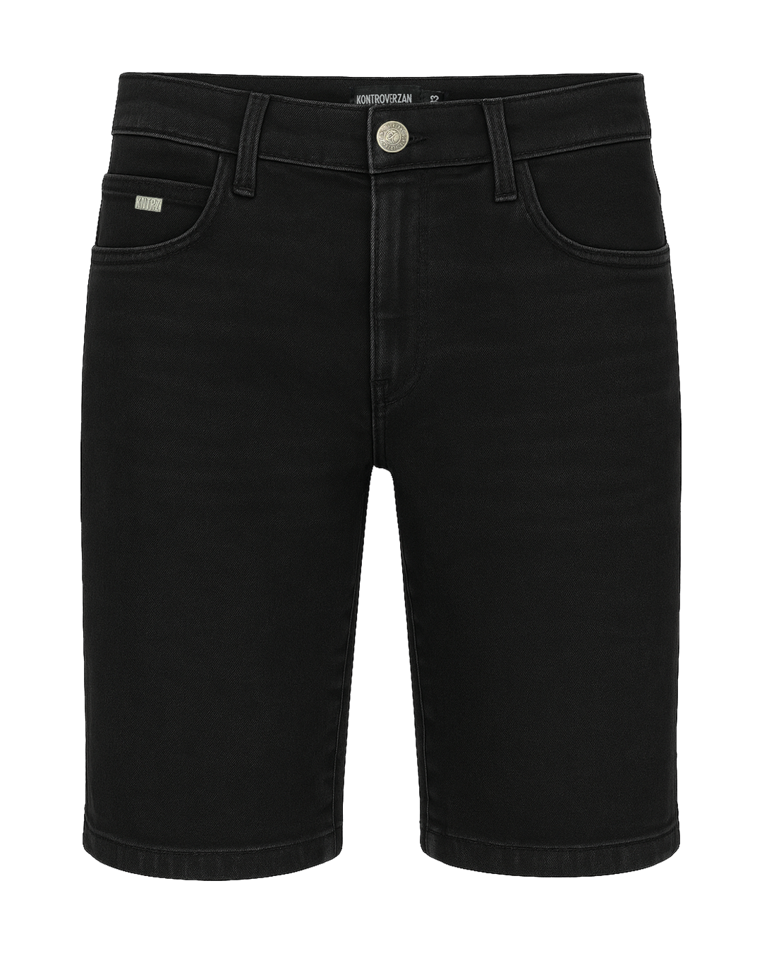 Jeans bermude - Black - Slim Fit