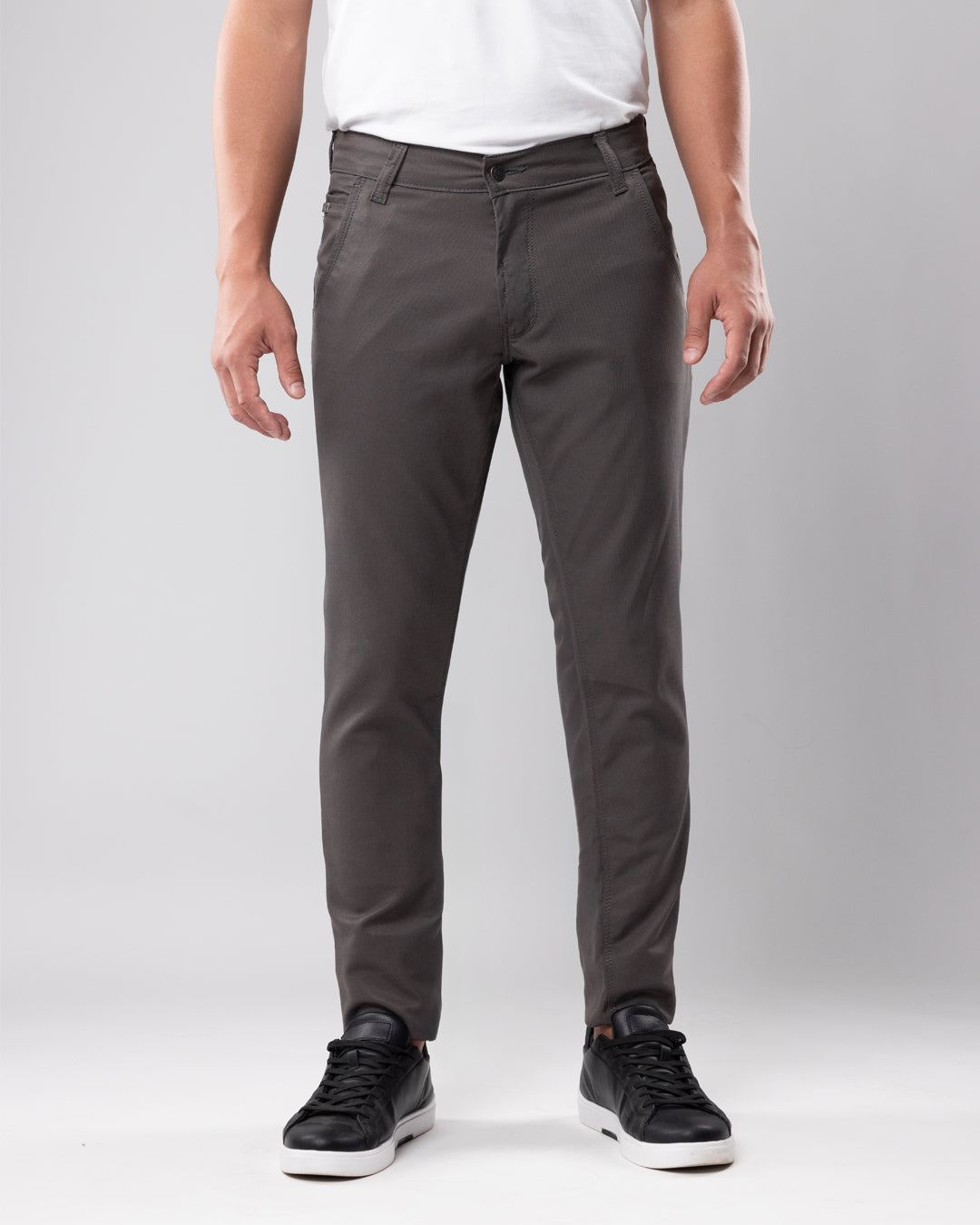 Chino pantalone - Tamno sive - Slim Fit