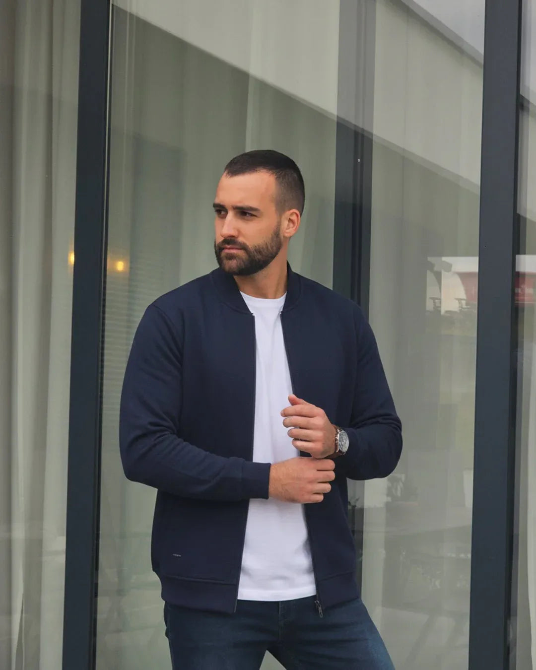𝗖𝗼𝘀𝗮 𝗡𝗼𝘀𝘁𝗿𝗮 | Full Zip Duks - Office Navy