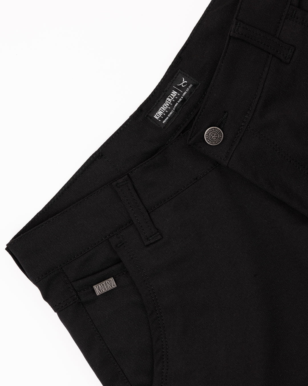 Chino pantalone - Crne - Slim Fit