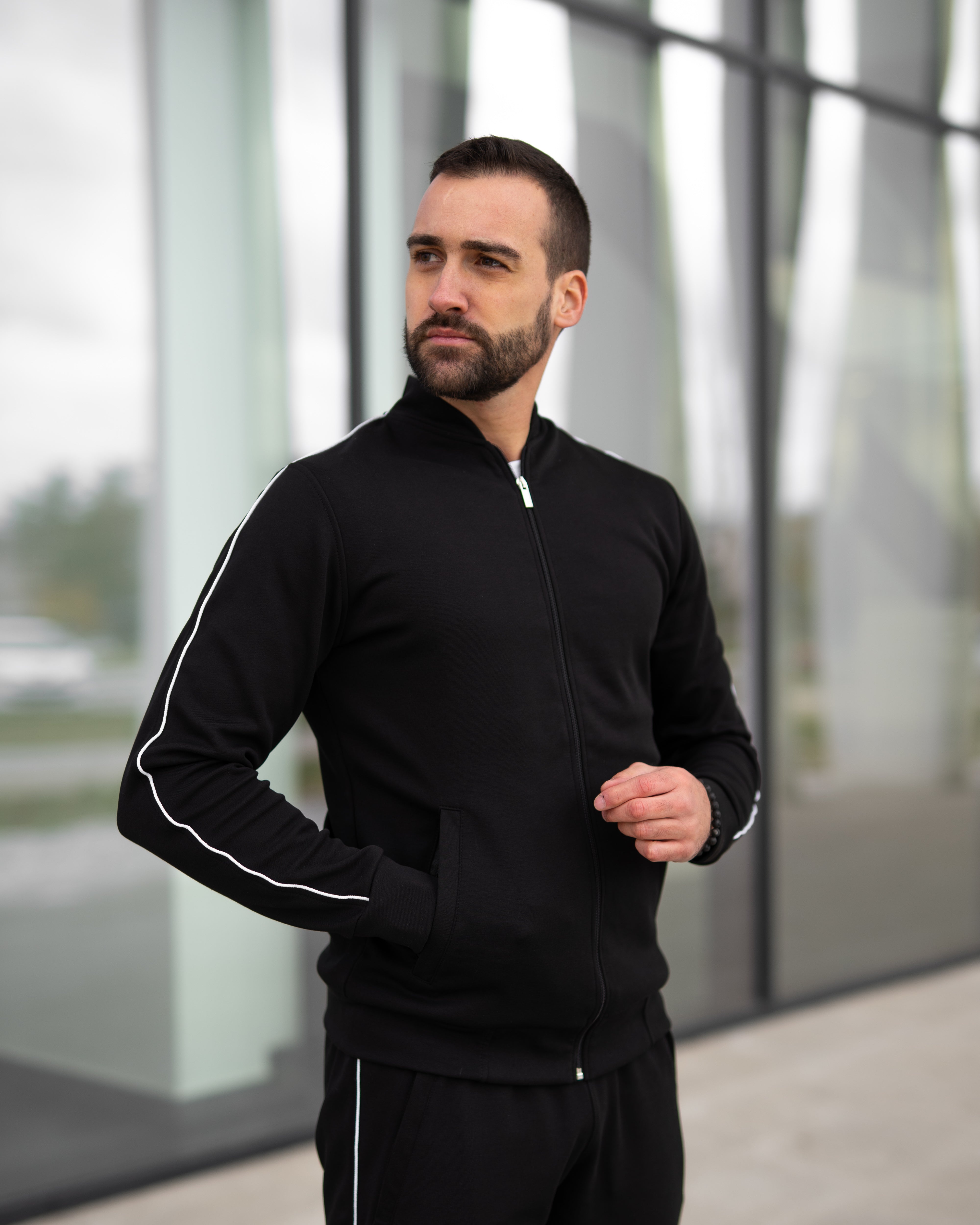 𝗝𝗘𝗧 𝗦𝗘𝗧 | Komplet trenerka - Black