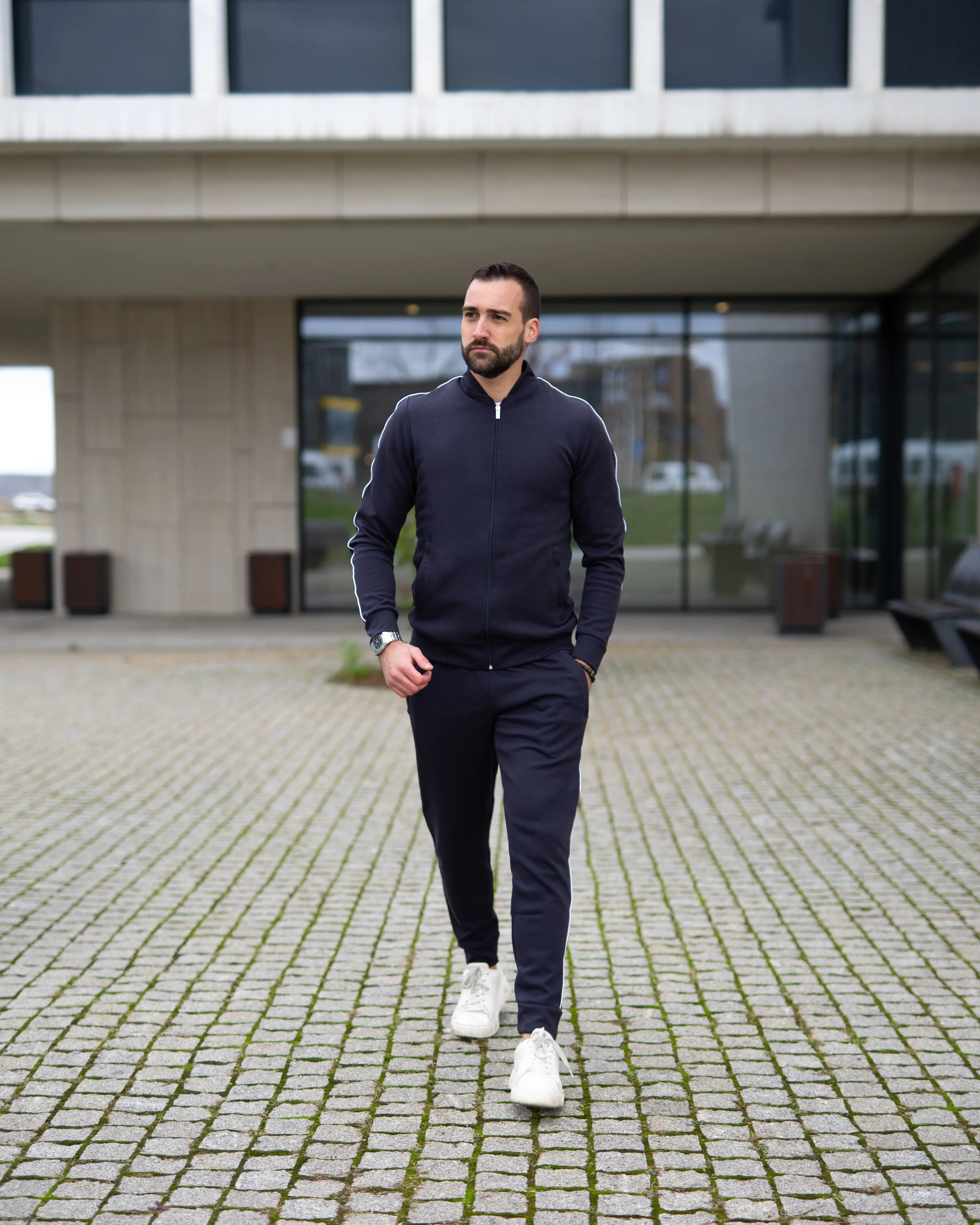 𝗝𝗘𝗧 𝗦𝗘𝗧 | Komplet trenerka - Office Navy