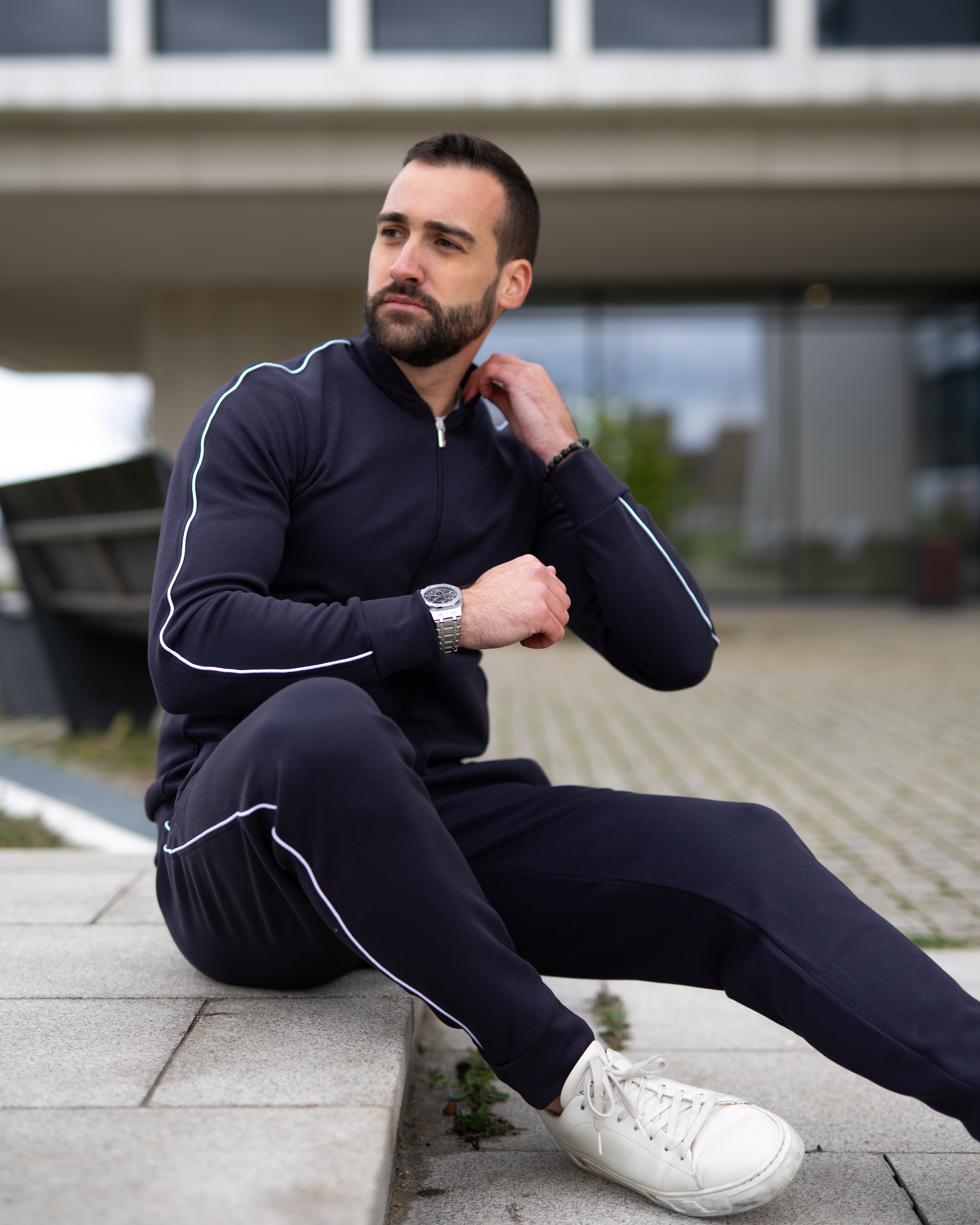 𝗝𝗘𝗧 𝗦𝗘𝗧 | Komplet trenerka - Office Navy