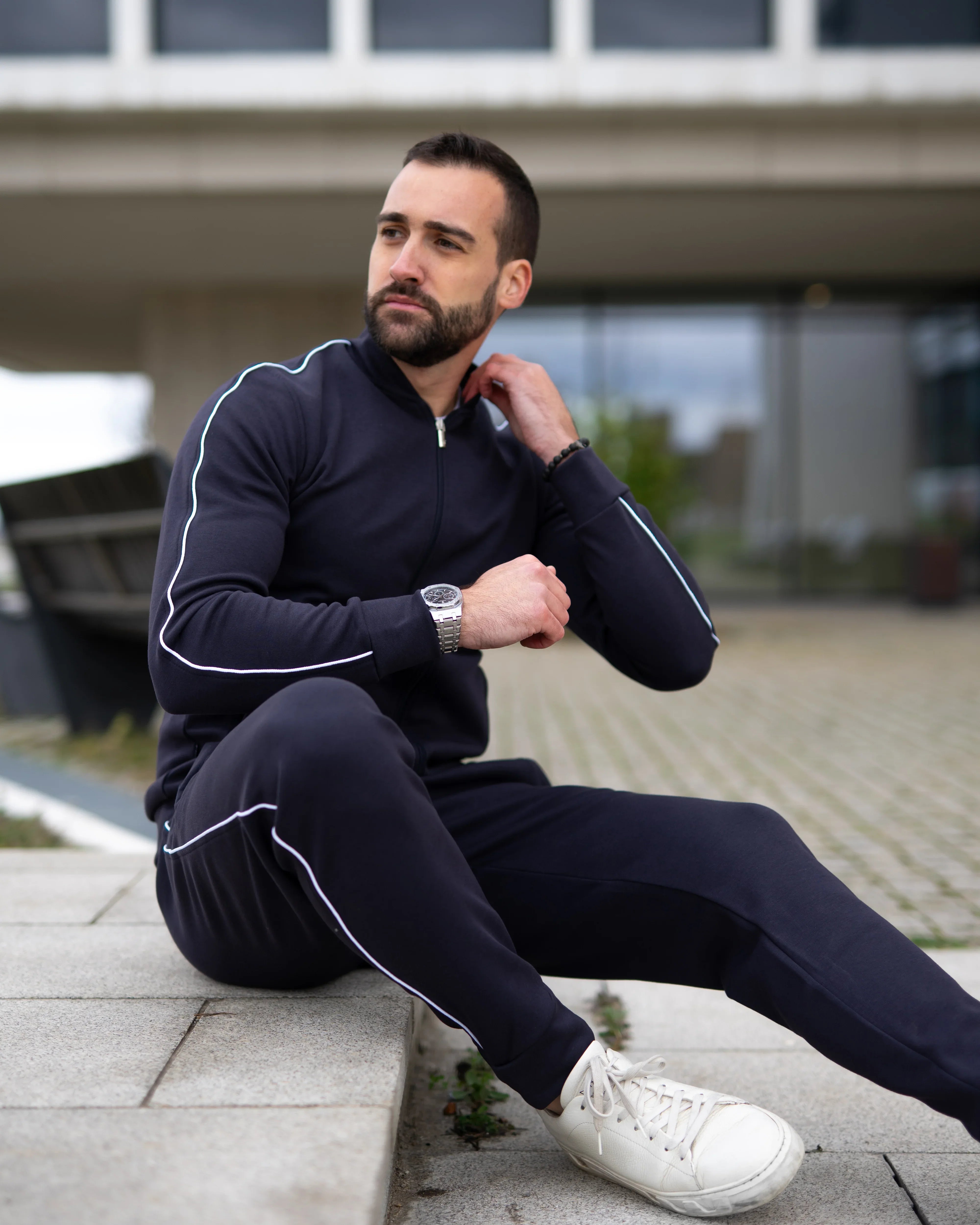 𝗝𝗘𝗧 𝗦𝗘𝗧 | Komplet trenerka - Office Navy