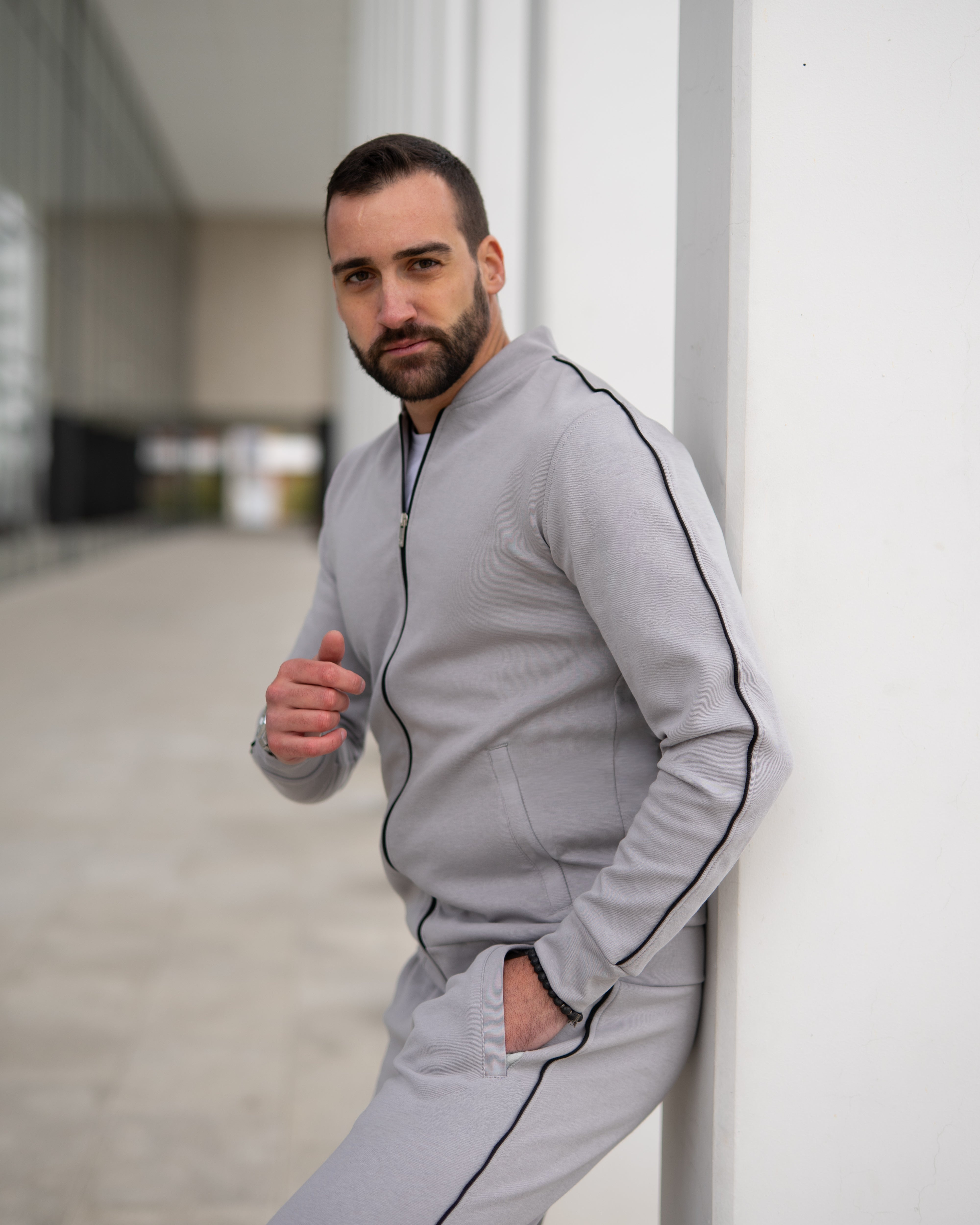 𝗝𝗘𝗧 𝗦𝗘𝗧 | Komplet trenerka - Capital Silver x Black Strike