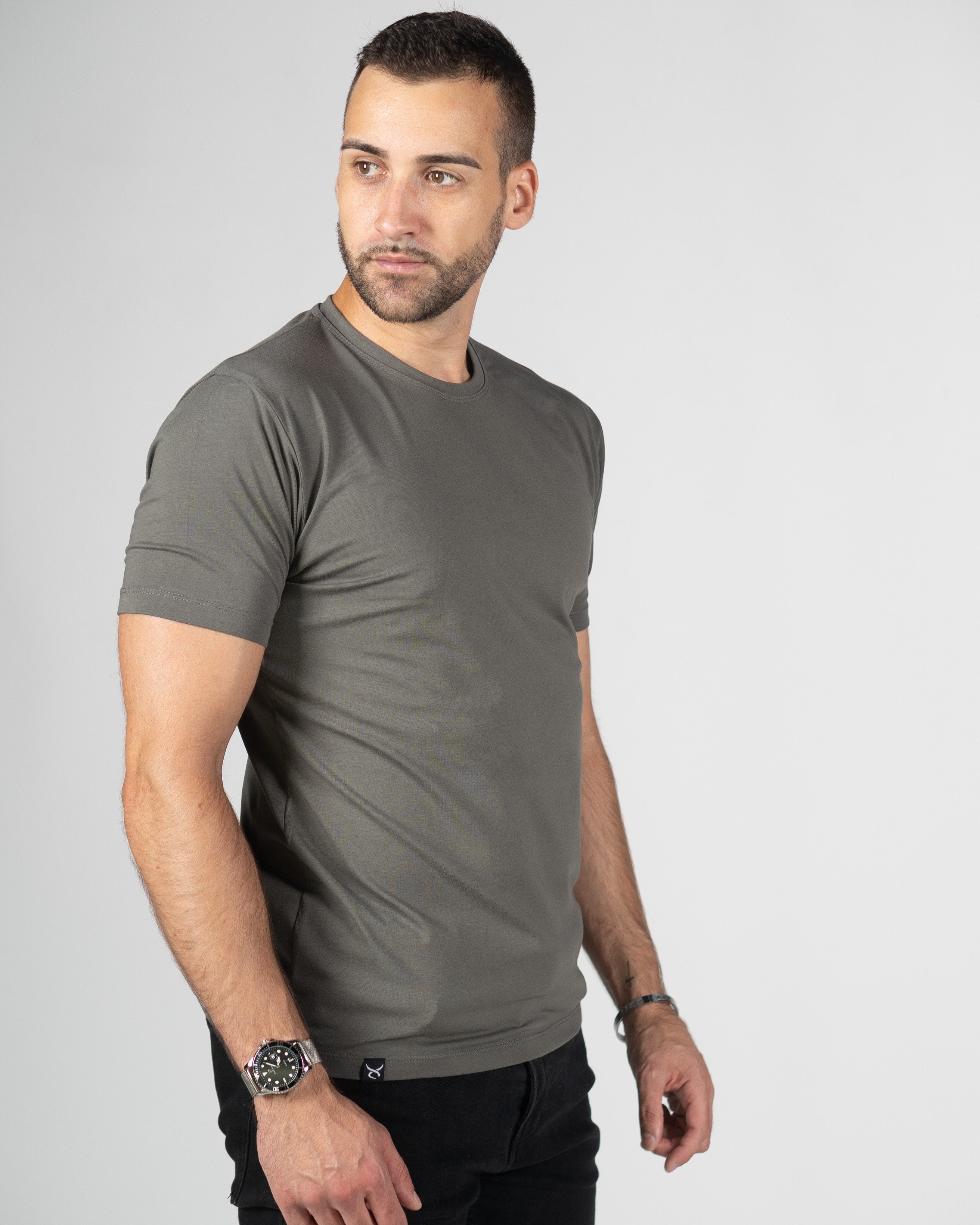 Basic majica 08 - Gunmetal