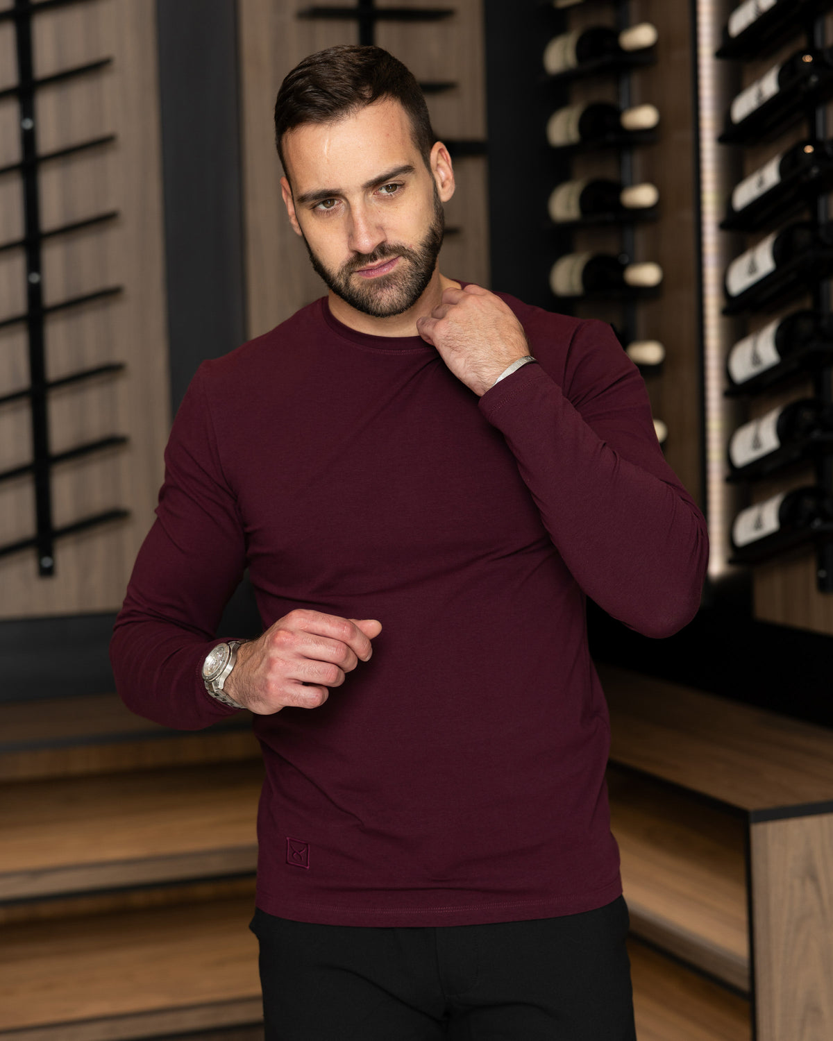 𝗧𝗵𝗲 𝗖𝗹𝗼𝘀𝗲𝗿 | Basic majica - dugi rukav - Majestic Wine
