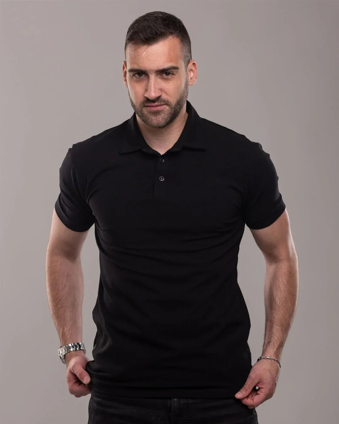 𝗧𝗵𝗲 𝗗𝗲𝗮𝗹 𝗠𝗮𝗸𝗲𝗿 | Polo majica - Black