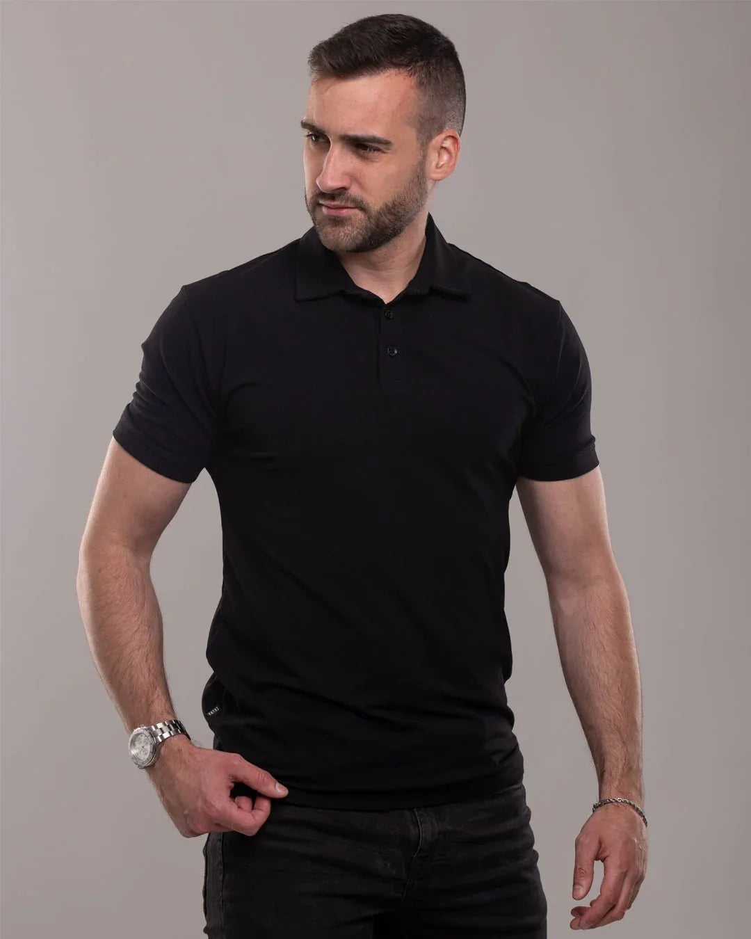 𝗧𝗵𝗲 𝗗𝗲𝗮𝗹 𝗠𝗮𝗸𝗲𝗿 | Polo majica - Black