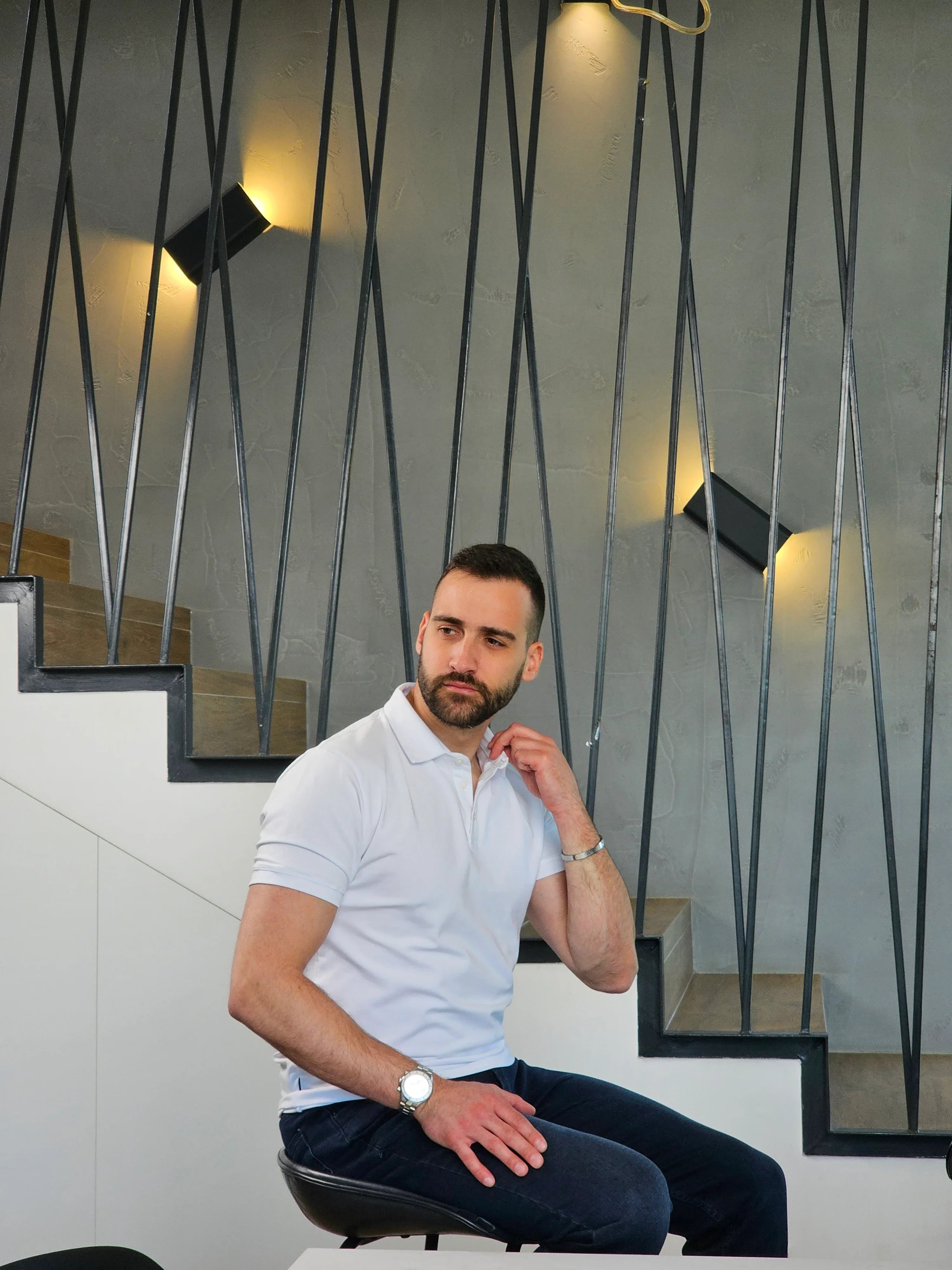 𝗧𝗵𝗲 𝗗𝗲𝗮𝗹 𝗠𝗮𝗸𝗲𝗿 | Polo majica - White