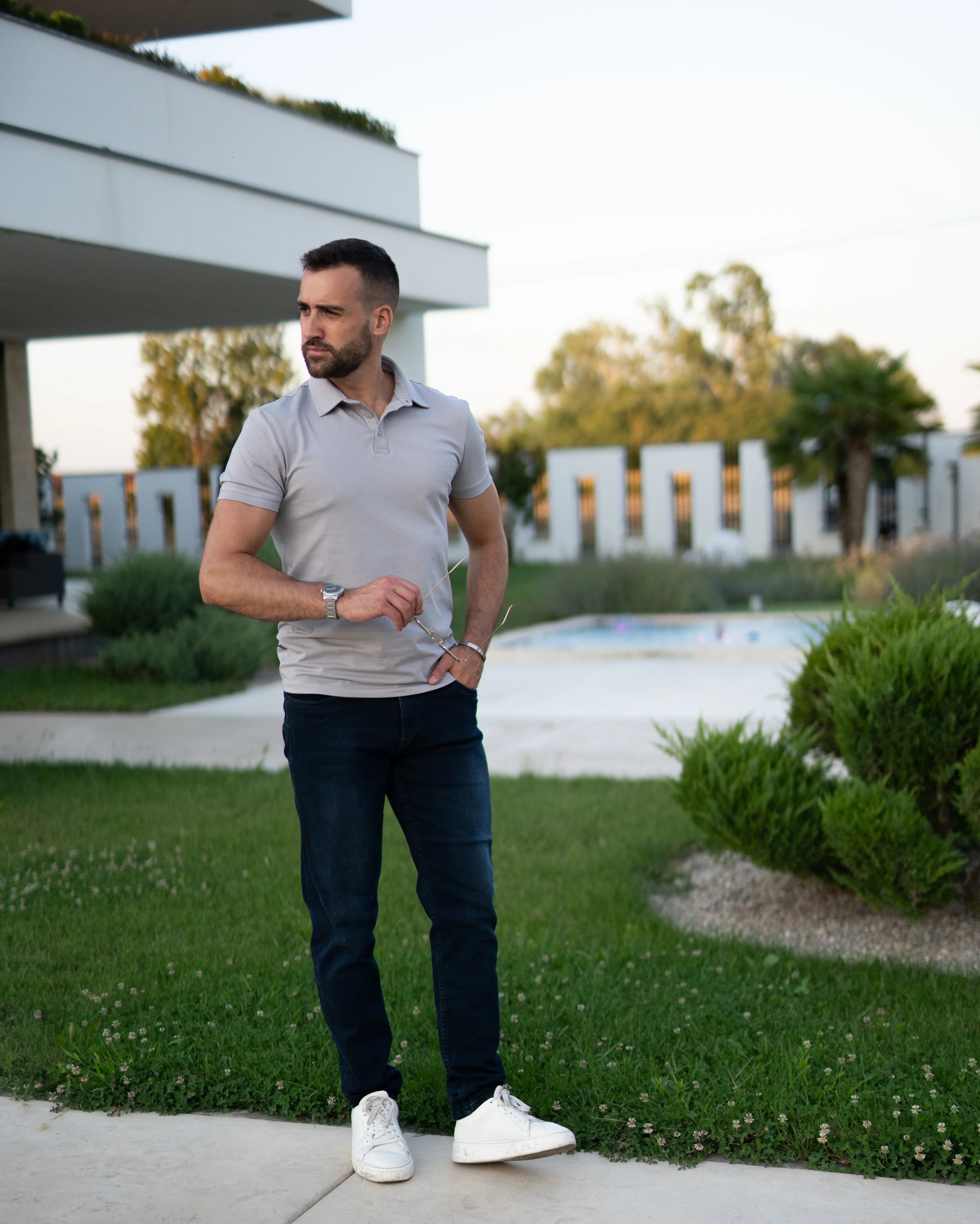 𝗧𝗵𝗲 𝗗𝗲𝗮𝗹 𝗠𝗮𝗸𝗲𝗿 | Polo majica - Capital Silver