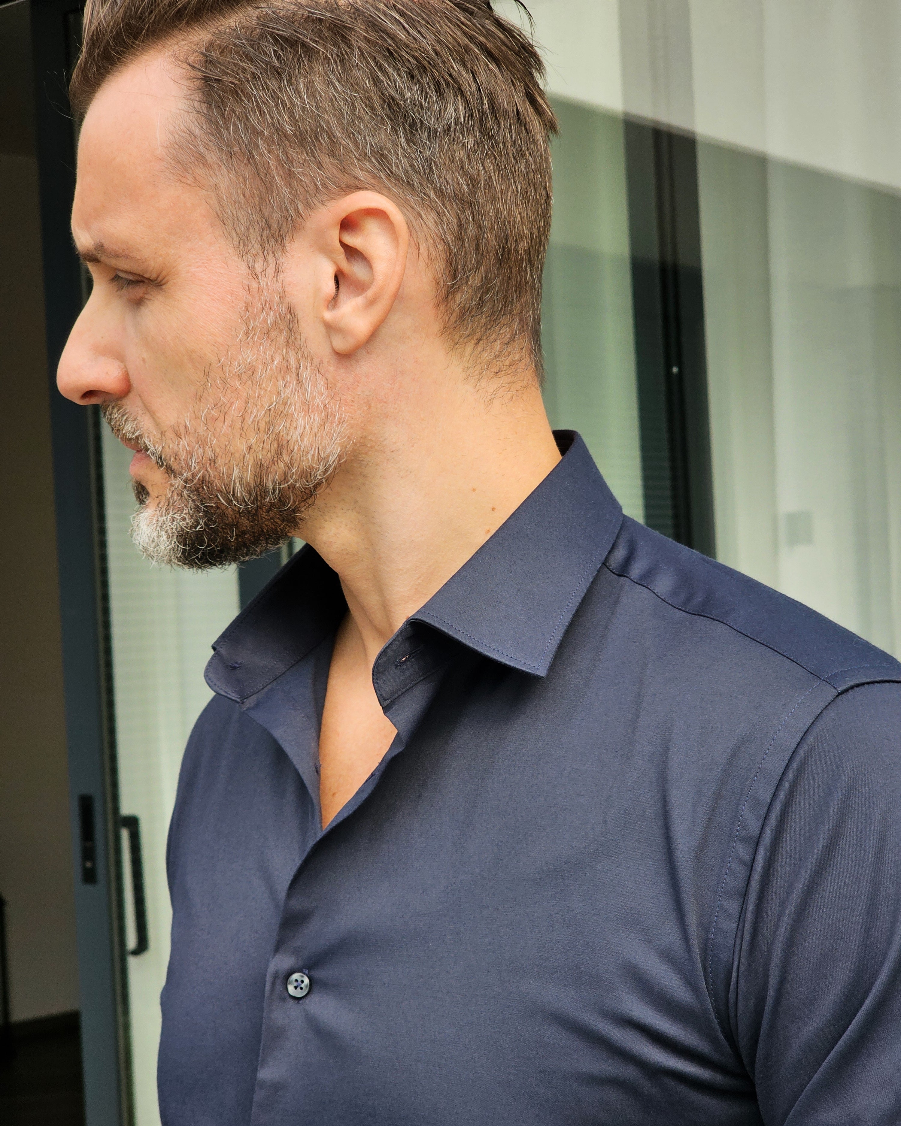𝗙𝘂𝗰𝗸𝗶𝗻' 𝗜𝗰𝗼𝗻 | Košulja - Office Navy