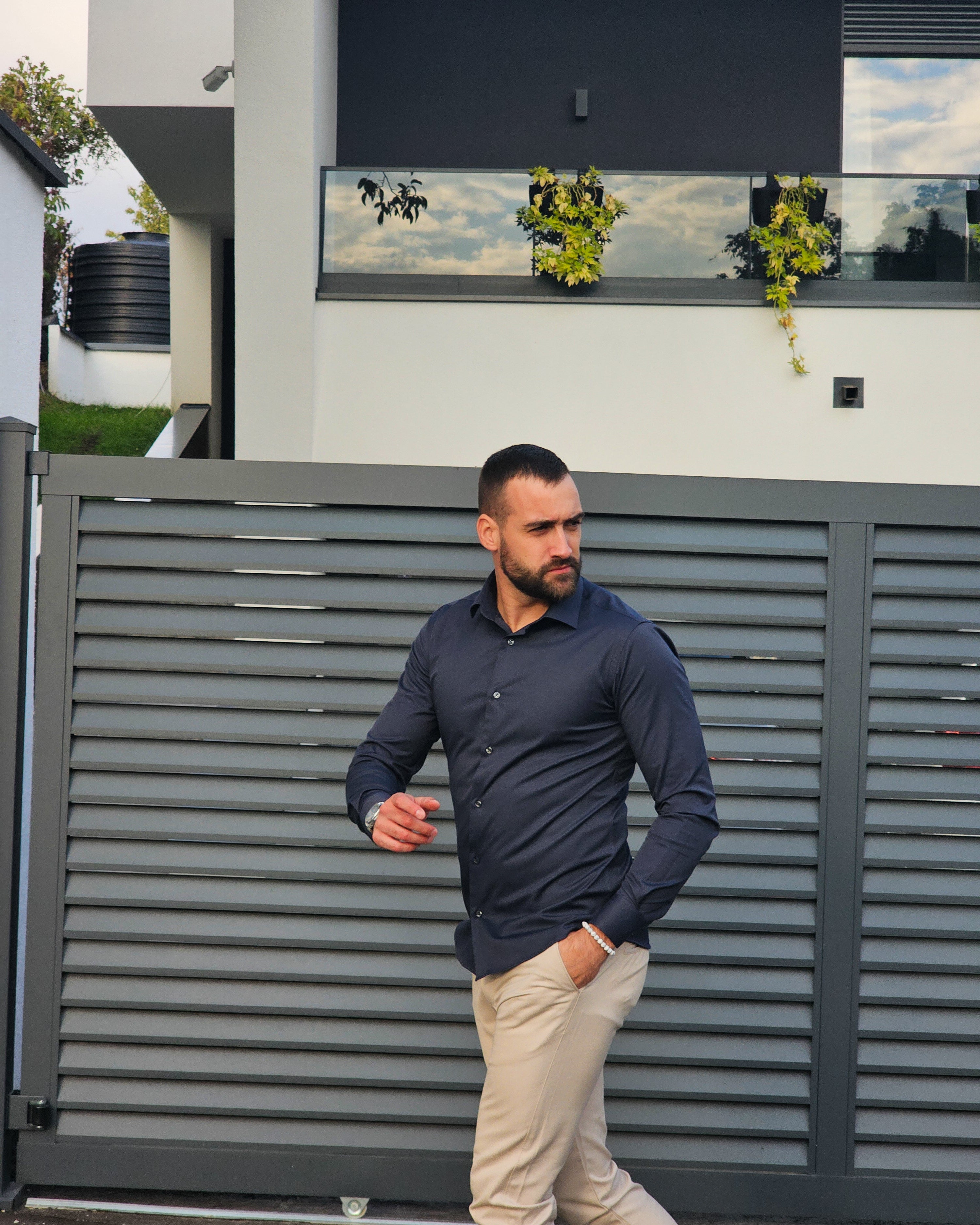 𝗙𝘂𝗰𝗸𝗶𝗻' 𝗜𝗰𝗼𝗻 | Košulja - Office Navy
