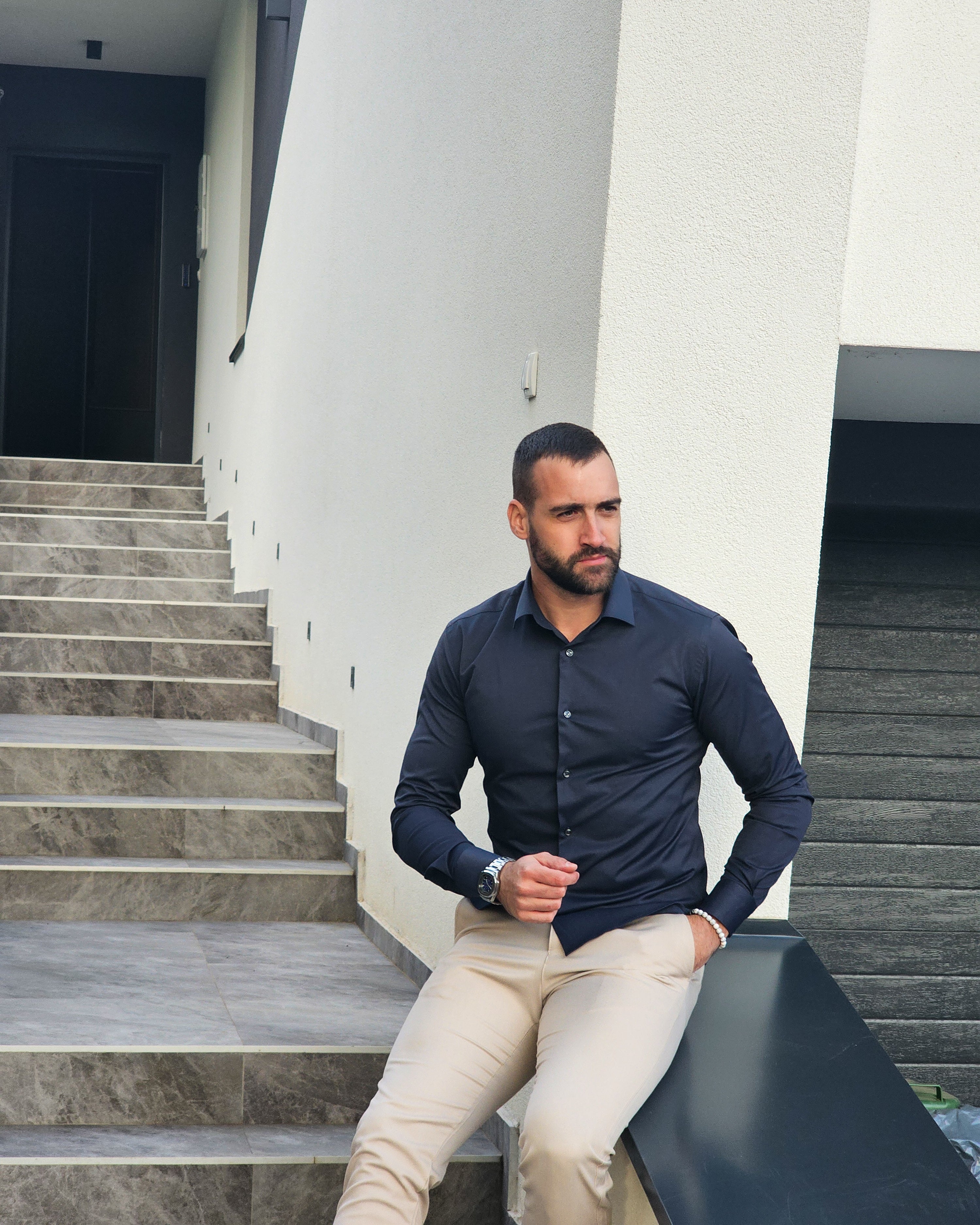 𝗙𝘂𝗰𝗸𝗶𝗻' 𝗜𝗰𝗼𝗻 | Košulja - Office Navy