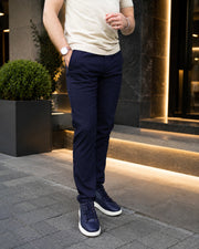 𝗕𝘂𝘀𝗶𝗻𝗲𝘀𝘀 𝗖𝗼𝗺𝗳𝗼𝗿𝘁 | Pantalone - Navy