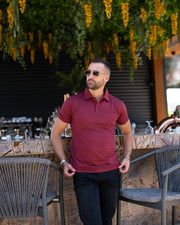 𝗧𝗵𝗲 𝗗𝗲𝗮𝗹 𝗠𝗮𝗸𝗲𝗿 | Polo majica - Ruby Wine