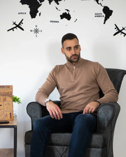 𝗔𝘂𝘁𝗵𝗼𝗿𝗶𝘁𝘆 | Half Zip Džemper - Amphora