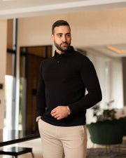 𝗧𝗵𝗲 𝗜𝗻𝘀𝗶𝗱𝗲𝗿 | Polo majica - dugi rukav - Black