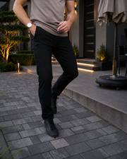 𝗕𝘂𝘀𝗶𝗻𝗲𝘀𝘀 𝗖𝗼𝗺𝗳𝗼𝗿𝘁 | Pantalone - Black