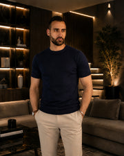 𝗢𝗹𝗱 𝗠𝗼𝗻𝗲𝘆 𝗞𝗻𝗶𝘁 | Classic - Navy
