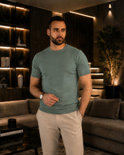 𝗢𝗹𝗱 𝗠𝗼𝗻𝗲𝘆 𝗞𝗻𝗶𝘁 | Classic - Jade Green