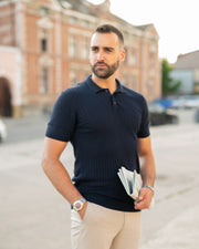 𝗢𝗹𝗱 𝗠𝗼𝗻𝗲𝘆 𝗞𝗻𝗶𝘁 | PRIMO Polo - Navy