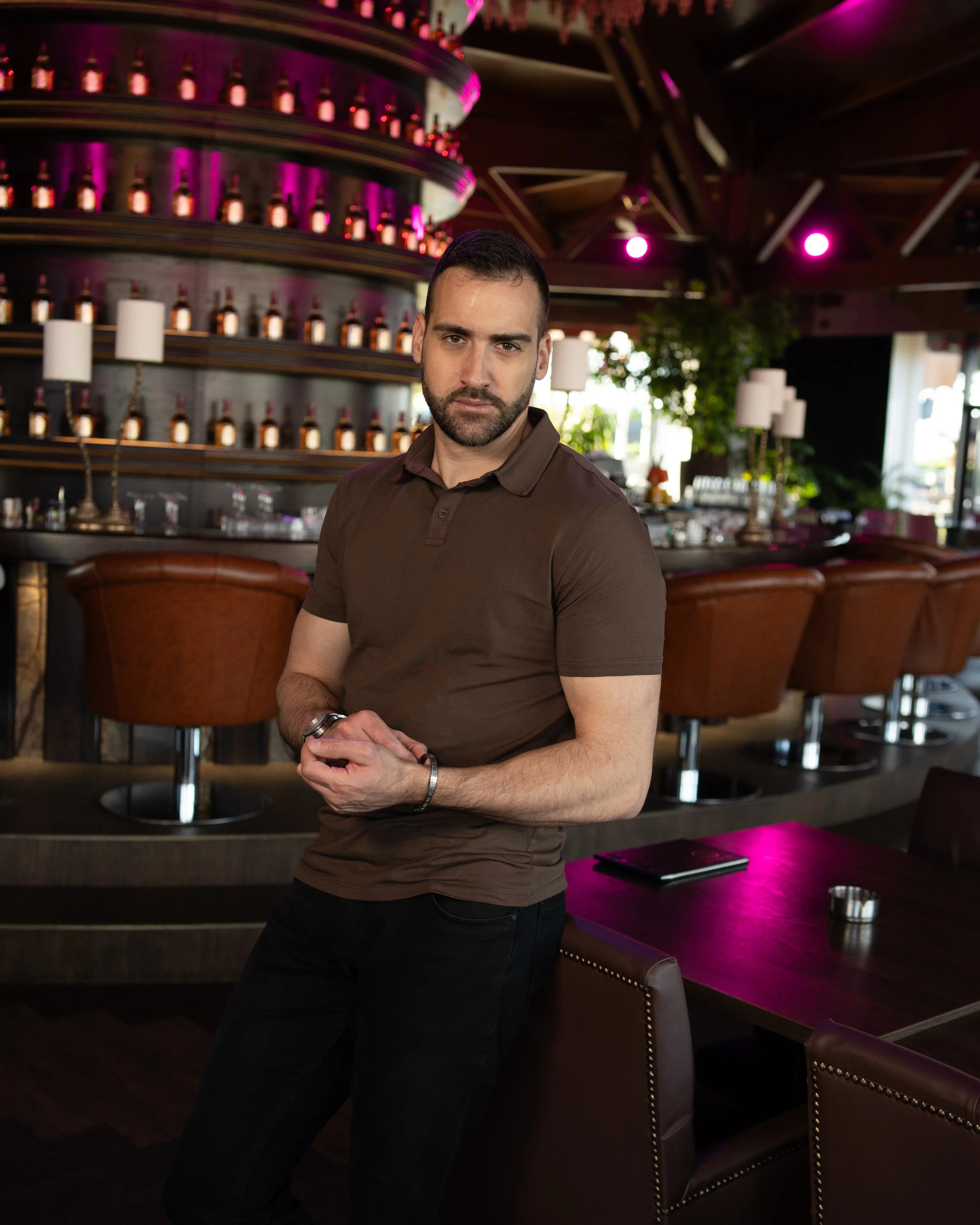 𝗧𝗵𝗲 𝗗𝗲𝗮𝗹 𝗠𝗮𝗸𝗲𝗿 | Polo majica - Walnut