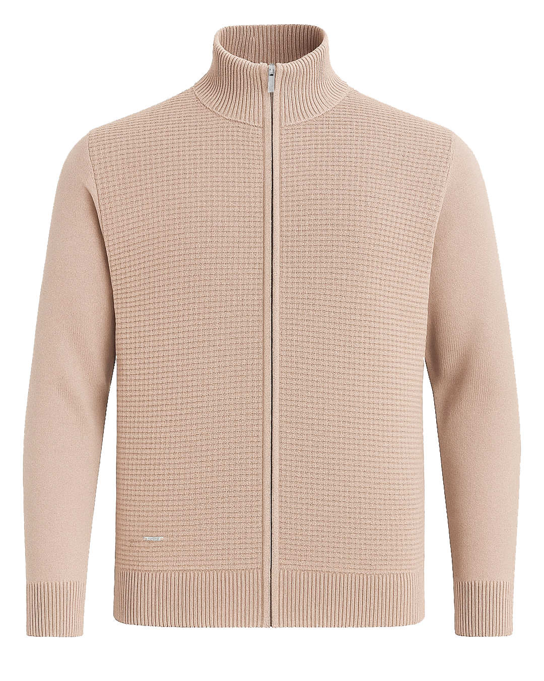 𝗔𝗿𝗶𝘀𝘁𝗼𝗰𝗿𝗮𝘁 | Full Zip Džemper - Casablanca Beige