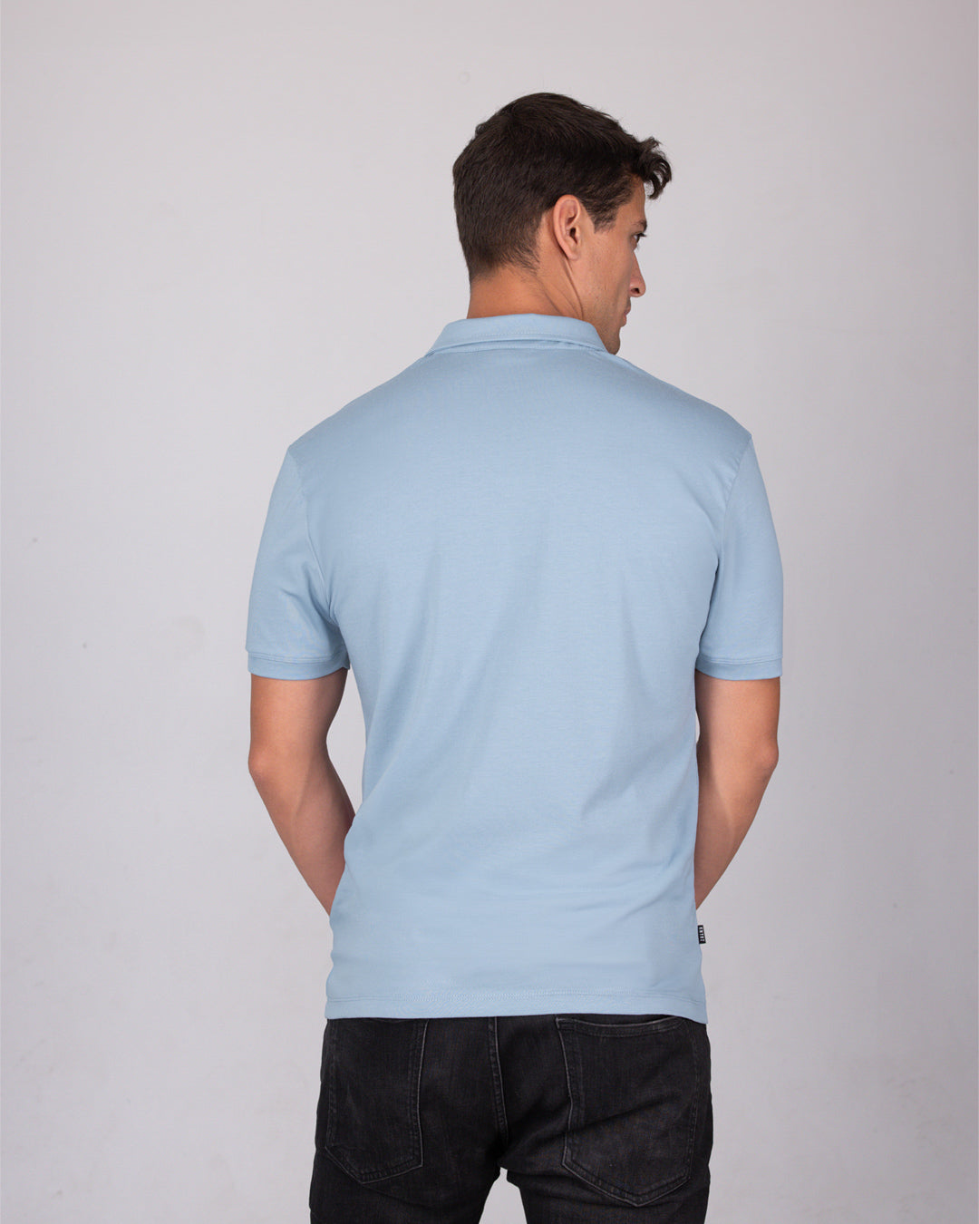 Polo majica 06 - Faded Denim