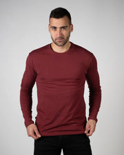 𝗧𝗵𝗲 𝗼𝗻𝗹𝘆 𝗼𝗻𝗲 𝗟𝗼𝗻𝗴 | Basic majica - Ruby Wine